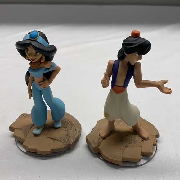 DISNEY Aladdin Figurines and Infinity 2.0 - Lot of 6 - Picture 3 of 8